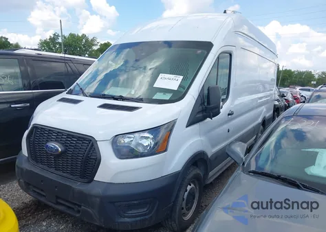 2023 Ford Transit T-350 z USA, uszkodzony, nr VIN 1FTBW3X87PKA71943
